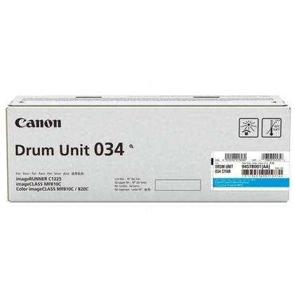 Canon 034 - Cyan - Original - Trommeleinheit - für ImageCLASS MF810Cdn, MF820Cdn; imageRUNNER C1225, C1225iF