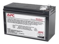 APC Replacement Battery Cartridge #110 - USV-Akku - 1 x Batterie - Bleisäure - Schwarz - für P/N: BE650G2-CP, BE650G2-FR, BE650G2-GR, BE650G2-IT, BE650G2-SP, BE650G2-UK, BR650MI