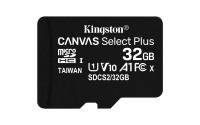 Kingston Canvas Select Plus - Flash-Speicherkarte microSDHC UHS-I - 32 GB - SDCS2/32GBSP