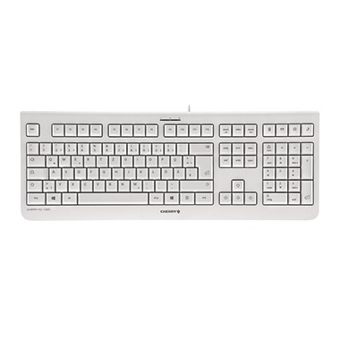Cherry Tastatur KC KC 1000 Verkabelt JK-0800DE-0 Hellgrau