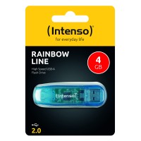 Intenso USB Stick 4GB 3502450 Rainbow Line USB 2.0