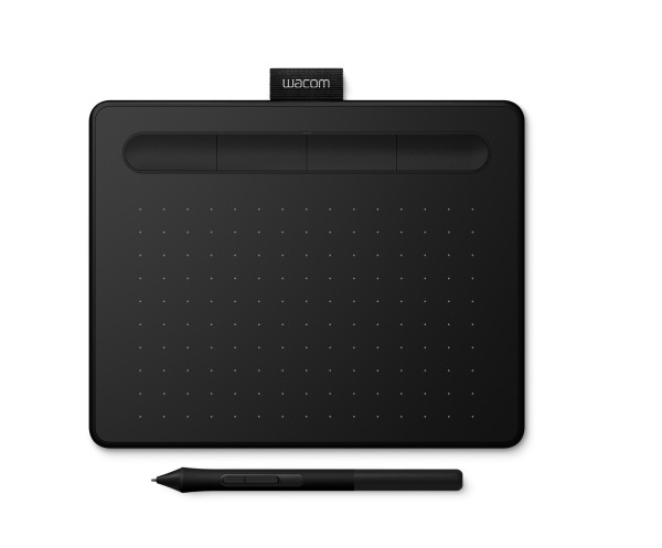 Wacom Intuos Creative Pen Small - Digitalisierer - 15.2 x 9.5 cm - elektromagnetisch - 4 Tasten - kabelgebunden - USB - Schwarz