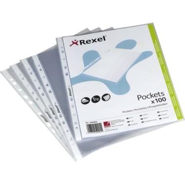 Hetzel Prospekthülle 1300063 A5 PP glasklar 100 St./Pack.