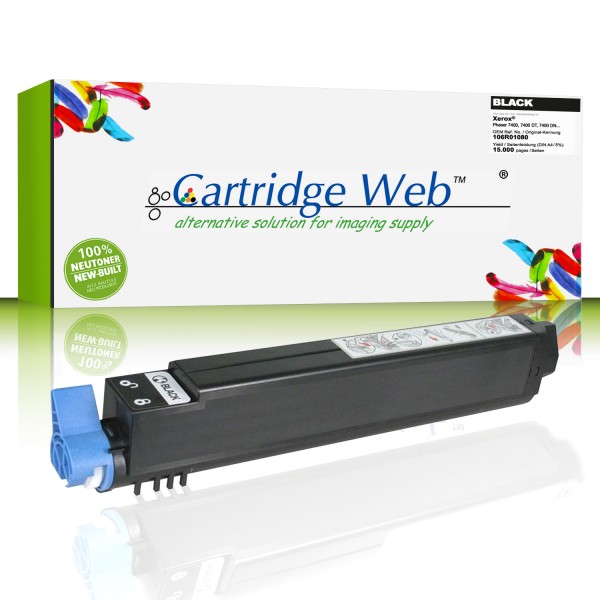 CartridgeWeb Toner kompatibel zu Xerox 106R01080 schwarz 15.000 Seiten