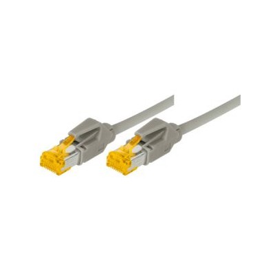 exertis Connect - Patch-Kabel - RJ-45 (M) zu RJ-45 (M) - 1 m - SFTP - CAT 6a - halogenfrei - Grau