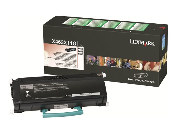 Lexmark Toner X463X11G schwarz 15.000 Seiten 1 Stück