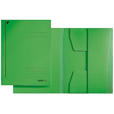 Leitz Jurismappe 39240055 DIN A4 3Klappen Karton grün