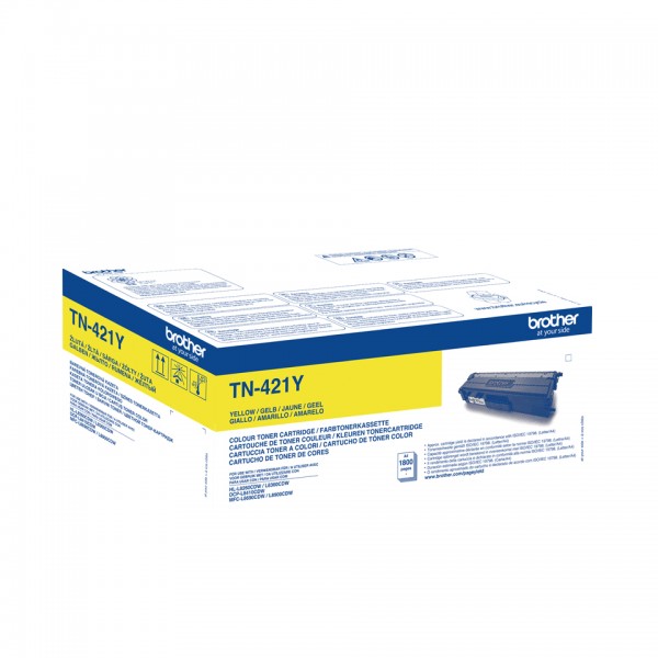 Brother TN421Y - Gelb - Original - Tonerpatrone - für Brother DCP-L8410, HL-L8260, HL-L8360, MFC-L8690, MFC-L8900