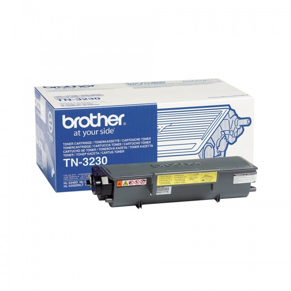 Brother TN3230 - Schwarz - Original - Tonerpatrone - für Brother DCP-8070, 8085, HL-5340, 5350, 5370, 5380, MFC-8370, 8380, 8880, 8890