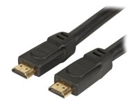 M-CAB HDMI Hi-Speed Kabel with Ethernet - HDMI-Kabel mit Ethernet - HDMI männlich zu HDMI männlich - 3 m - Schwarz