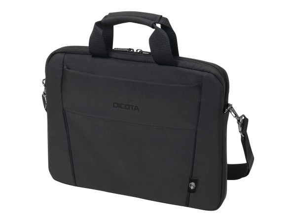 DICOTA Eco Slim Case BASE - Notebook-Tasche - 35.8 cm - 13" - 14.1" - Schwarz