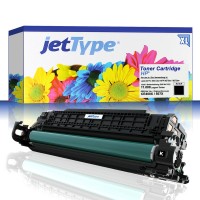 jetType Toner kompatibel zu HP CE400X 507X schwarz 11.000 Seiten Große Füllmenge 1 Stück