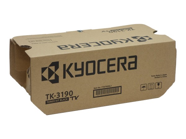 Kyocera TK 3190 - Schwarz - Original - Tonersatz - für ECOSYS M3655, M3660, M3860, P3055, P3060, P3260