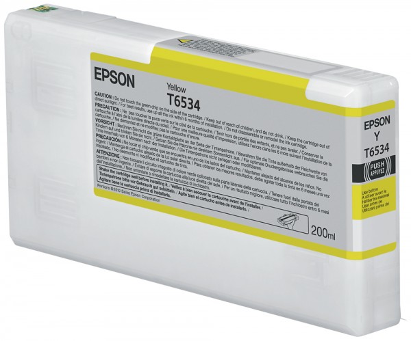 Epson Tinte C13T653400 T6534 gelb 200 ml 1 Stück