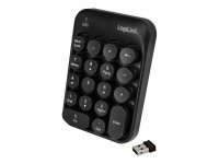 LogiLink Tastatur - mit Touchpad - kabellos 2.4 GHz - QWERTZ - ID0188