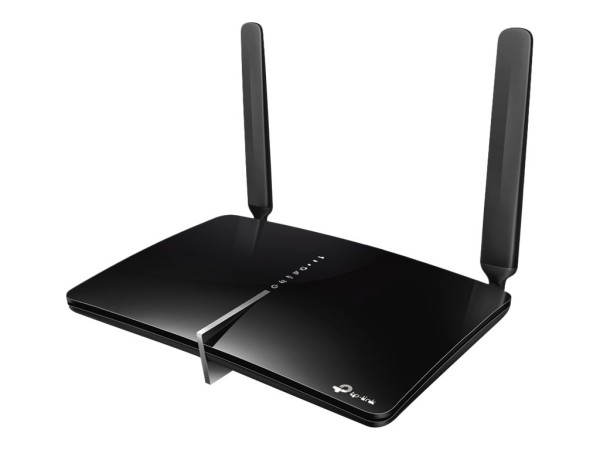 TP-Link Archer MR600 4G+ Cat6 AC1200 Wireless Dual Band - Wireless Router - WWAN - 3-Port-Switch - GigE - Wi-Fi 5 - Dual-Band