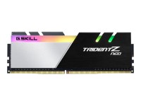 G.Skill TridentZ Neo Series - DDR4 - kit - 32 GB: 2 x 16 GB - DIMM 288-PIN - 3600 MHz / PC4-28800 - CL16 - 1.35 V - ungepuffert - non-ECC - Brushed Black, Gebürstetes Aluminium / Schwarz, Silber pulverbeschichtet