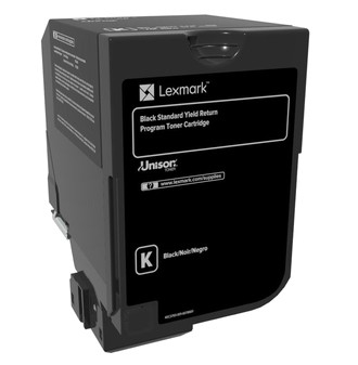 Lexmark Toner 74C2SK0 Schwarz 7.000 Seiten 1 Stück