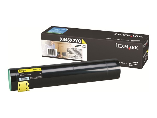 Lexmark Toner X945X2YG gelb 22.000 Seiten 1 Stück
