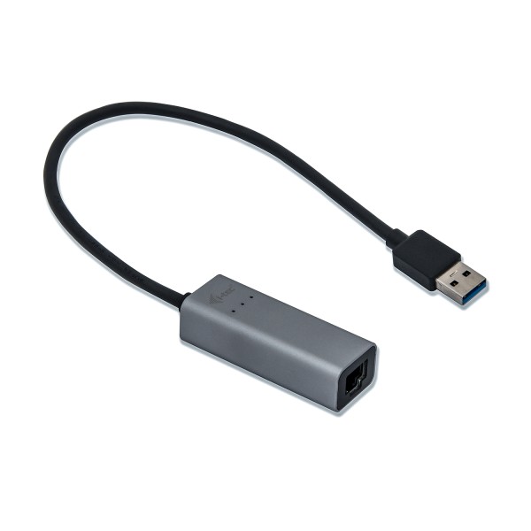 i-Tec USB 3.0 Metal Gigabit Ethernet Adapter - Netzwerkadapter - USB 3.0 - Gigabit Ethernet x 1 - Space-grau