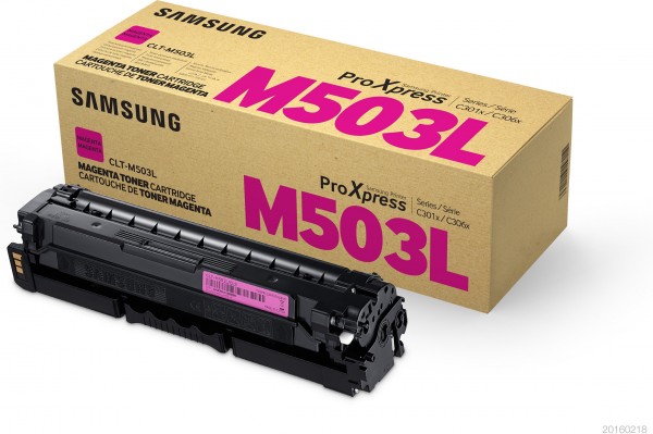 Samsung CLT-M503L - Hohe Ergiebigkeit - Magenta - Original - Tonerpatrone (SU281A) - für ProXpress SL-C3010DW, SL-C3010ND, SL-C3060FR, SL-C3060FW, SL-C3060ND