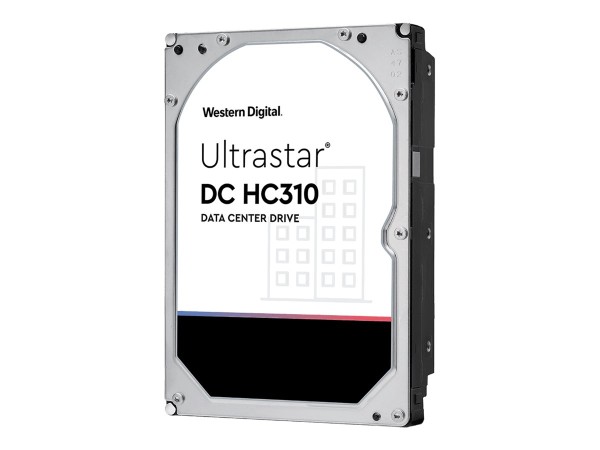 WD Ultrastar DC HC310 HUS726T6TAL5204 - Festplatte - 6 TB - intern - 3.5" (8.9 cm) - SAS 12Gb/s - 7200 rpm - Puffer: 256 MB