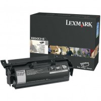 Lexmark Toner X654X31E schwarz 36.000 Seiten 1 Stück