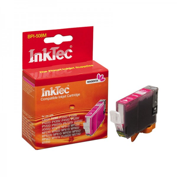 InkTec Tinte kompatibel zu Canon 0622B001 CLI-8 M magenta 420 Seiten 13 ml Dye based 1 Stück