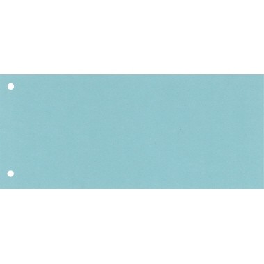 Trennstreifen Kurz 22,5x10,5cm 160g blau 100 St./Pack.