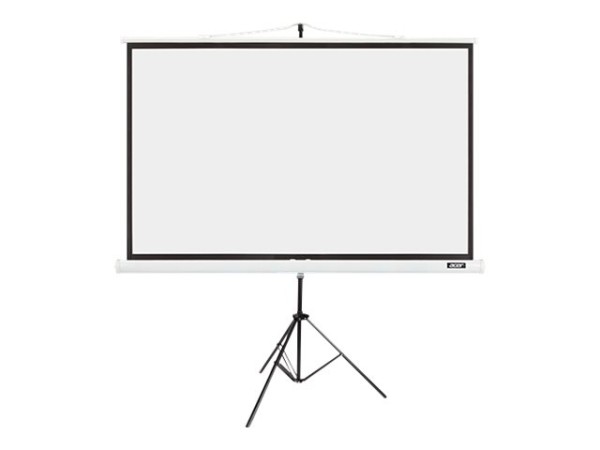 Acer T82-W01MW - Projektionsbildschirm mit Stativ - 210 cm (82.5") - 16:10 - weiß