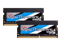 G.Skill Ripjaws - DDR4 - kit - 16 GB: 2 x 8 GB - SO DIMM 260-PIN - 2666 MHz / PC4-21300 - CL19 - 1.2 V - ungepuffert - non-ECC
