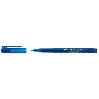 Faber-Castell Fineliner BROADPEN 1554 155451 0,8mm blau