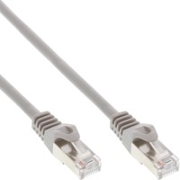 exertis Connect - Patch-Kabel - RJ-45 (M) zu RJ-45 (M) - 7.5 m - SF/UTP - CAT 5e - Grau