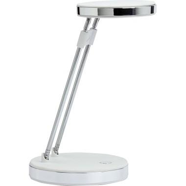 MAUL Tischleuchte MAULpuck 8201202 LED Standfuß weiß