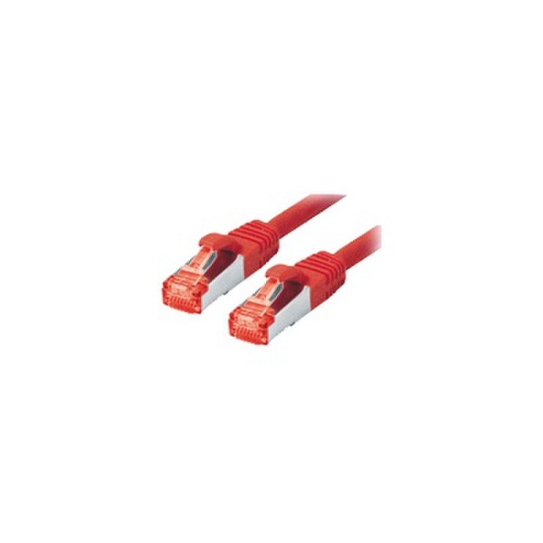 exertis Connect - Patch-Kabel - RJ-45 (M) zu RJ-45 (M) - 3 m - SSTP-Kabel - CAT 6 - halogenfrei - Rot