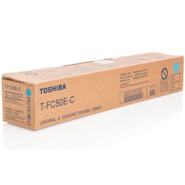 Toshiba TFC50EC - Cyan - Original - Tonerpatrone - für e-STUDIO 2555CSE, 3055CSE, 3555CSE, 4555CSE, 5055CSE