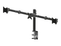 Iiyama DS1003C-B1 - Aufstellung - einstellbarer Arm - für 3 Monitore - Schwarz - Bildschirmgröße: 25.4-68.6 cm (10