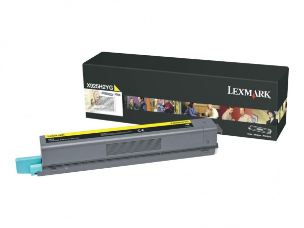 Lexmark Toner X925H2YG gelb 7.500 Seiten 1 Stück