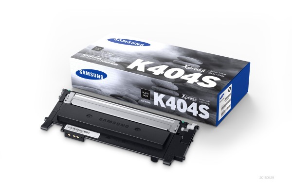 Samsung CLT-K404S - Schwarz - Original - Tonerpatrone (SU100A) - für Samsung CLX-3302, 3303, 3304, 3307; Xpress SL-C432, C433, C462, C463, C467, C482, C483