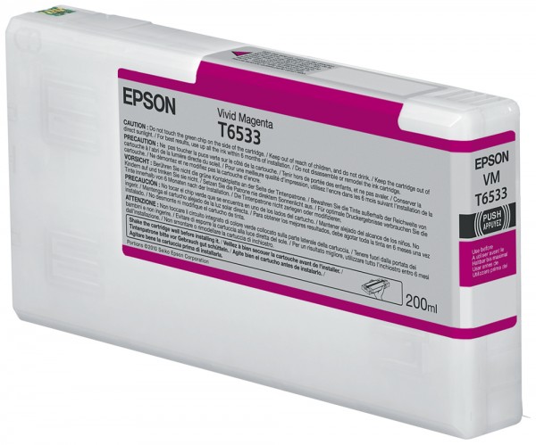 Epson Tinte C13T653300 T6533 vivid magenta 200 ml 1 Stück
