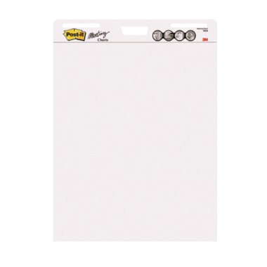 Post-it Flipchartblock Meeting Chart MC559 30Bl. blanko ws