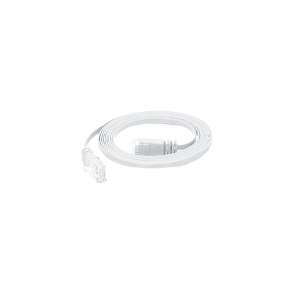 exertis Connect - Patch-Kabel - RJ-45 (M) zu RJ-45 (M) - 25 cm - UTP - CAT 6 - halogenfrei, geformt - weiß