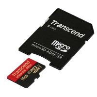Transcend Ultimate - Flash-Speicherkarte - 16 GB - UHS Class 1 / Class10 - 600x - microSDHC