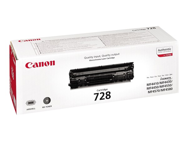 Canon Toner 3500B002 728 Schwarz 2.100 Seiten 1 Stück