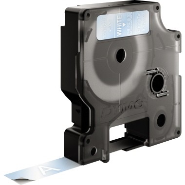 DYMO Schriftbandkassette D1 S0720600 12mmx7m ws auf tr