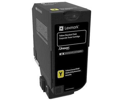 Lexmark Toner 74C2SYE Gelb 7.000 Seiten 1 Stück