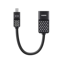 Belkin Mini DisplayPort to HDMI Adapter, 4k - Videoanschluß - Mini DisplayPort (M) bis HDMI (W) - 12.7 cm - 4K Unterstützung