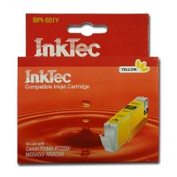 InkTec Tinte kompatibel zu Canon 6446B001 CLI-551 YXL gelb 14 ml Dye based 1 Stück