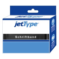 jetType Schriftband kompatibel zu Brother TZE-731 12 mm 8 m schwarz auf grün laminiert