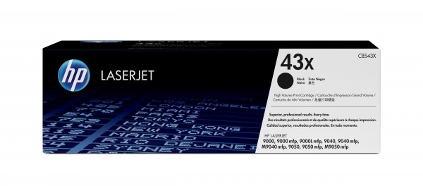 HP Toner C8543X 43X schwarz 30.000 Seiten Große Füllmenge 1 Stück